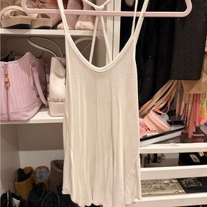 We The Free Soft Cream Swing Cami Tank